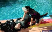 Naughty America Rebeca Linares 32882 Hot latina Rebeca Linares fucks poolside
