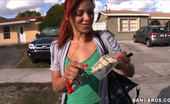  34517 Bang Bus .i manage to convince to come take a ride with us obviously due to the cash money i threw her way..so in the bus were chillin talking shit