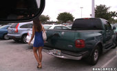  34538 Bang Bus  the homie Ruben spots out this little asian mami and we approach she was so ditzy and excited bcuz she just got a job lol