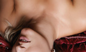 Met Art Simonia A Velvetina by Erro 38262 Blonde with wild look and tall boots gets panties at her ankles.
