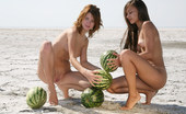 Met Art Freya A & Itna A Anguria by Rylsky 39560 2 Hot little models play some odd naked games out on the beach.
