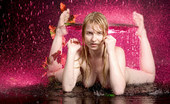 Met Art Polly B Flexia by Rylsky 40257 Wonderful lights and a watery stage make they blonde model all wet with desire.
