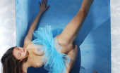 Met Art Mari B Pristine by Goncharov 40648 Blue is the theme of this ballerina who shows you the kinky underside.
