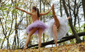 Met Art Uliya E & Vera C Agias by Goncharov 41227 Classics return as the young dancers play in the leaves of fall and practice the forbidden dance.
