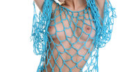 Met Art Orvelia O Exceptie by Goncharov 46010 Orvelia makes a sultry series in blue fishnet dress that delightfully shows off her awesome curves, especially her round perky butt and gorgeous breasts.
