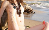 Met Art Lusi A Lurrea by Leocont 47222 Lusi A plays naked in the sand
