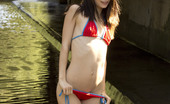 FTV Girls Sensi takes off her bikini swimwear
