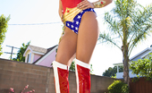  53985 Brunette Tori Black looks hot as Wonder Woman
