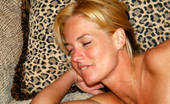  54654 MILF Hunter Tight blonde mom loving the taste of cum in her mouth
