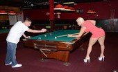  55291 MILF Hunter When bedeli reacts favorably to his playful advances the action gets hot quickly when she lays on the pool table and rubs the 8 ball on her pussy so tony takes this as an invitation and dives his head in to lick her pussy
