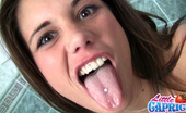 Little Caprice pics_bluetoilet_caps02 57526 Caprice getting sticky facial on POV video
