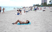 8th Street Latinas yoli 57750 Bikini wearing ebony latina gets on her knees to suck
