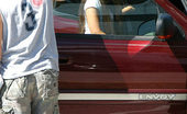 8th Street Latinas  58290 Slammin latina honey givin it up her first day in america
