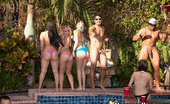  58937 Dancing Bear Pool party fucking!
