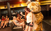  58953 Dancing Bear Which one of these horny girls can suck off these strippers fastest!
