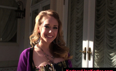  59191 Kagney Linn Karter being chatted on a shy day
