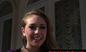  59191 Kagney Linn Karter being chatted on a shy day
