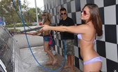 Money Talks gracie 59685 Super hot bikini babe gets fucked at the car wash after getting a ride all soaked up
