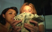 Money Talks  59839 Hot money girls on a graffiti wall painted and naked what the fuk check it out
