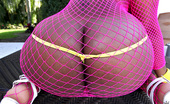 Round And Brown gemini Fucking hot pink fishnet ebony teen power fucked hard outside
