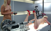  61723 Fucking Machines The Great Fuck off: Blonde vs. Blonde - Fuckingmachine contest
