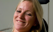  61828 Fucking Machines All natural big tit blonde pussy swallows speeding machine cock.
