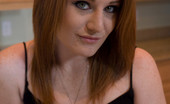  61893 Fucking Machines hot red head machine fucked in her own kitchen - cums like mad!
