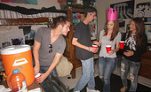 Dare Dorm ali 2 hot college babes make out and fuck each other in these dare to fuck college games
