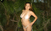 Big Naturals kathy Filipina with a huge bust in a wicked weasel
