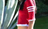  Naughty Catie Minx goes back to school as a sorority sweetheart on the prowl
