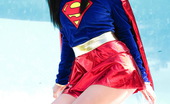  64181 Mild mannered nerd Catie Minx reveals her super naughty powers as Supergirl

