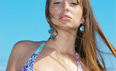 Shay Laren Down At The Beach 64533 Shay showing off her amazing body
