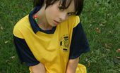  66513 Amateur teen playing soccer!
