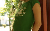  66520 Teen Ariel in sexy green shirt!
