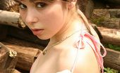  Teen Ariel plays outside!
