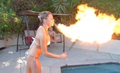 We Live Together shay 67164 Amazing bikini babes nikki and shay play by the pool with amazing  fire breather babe then head home for some hot pussy licking and dildo fucking action in these streamy pics and big video update
