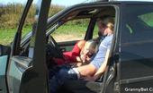 Granny Bet Granny loves every inch of young man cock 68484 Young man picks up the hitchhiking granny and tags her pussy with his throbbing cock