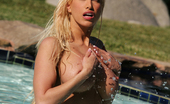  Gina Lynn Gina Lynn Splashes Around By The Pool In This Hot Photo Set
