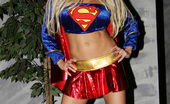  68947 Gina Lynn Gina Lynn costumed as DC Comics heroine Supergirl
