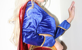  68947 Gina Lynn Gina Lynn costumed as DC Comics heroine Supergirl
