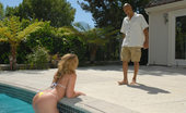 Flower Tucci flower2 72547 Flowers guy came over for a little fun in the sun in these hot poolside pics
