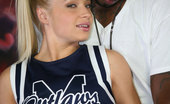 Blacks On Blondes Alyssa Branch 72816 A blonde cheerleader takes black cock for the home team
