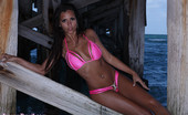  Janessa Brazil Janessa Brazil in Hot Pink Bikini
