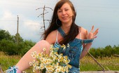 We Are Hairy Anna R Anna R and her dark hair bouquet 73866 Join Anna R on a all natural outdoor adventure. Help her pick some flowers and then wave her hairy bush in the wind and sun.
