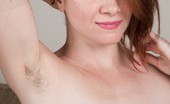 We Are Hairy Zia American redhead Zia strips and shows fire 75410 Zia is an American redhead in denim, and her red hair is beautiful on her. Her slow striptease leads to her hairy legs, fiery red hairy pussy, and a pair of sexy hairy pits that looks beautiful.
