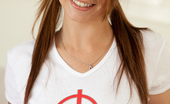 Hailey Leigh White T-Shirt - Template 1 76635 