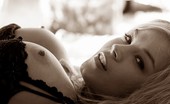 Digital Desire Brea Lynn 77745 in a seductive black and white pictorial
