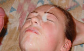 Facial Abuse Jen 80215 18 year old Jen is throat fucked before being pussy slammed and creamed
