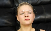 Facial Abuse Cassie Hills 80342 Cassie Hills made a good slopping mess
