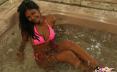  81740 Karla Spice gets hot and wet in the spa
